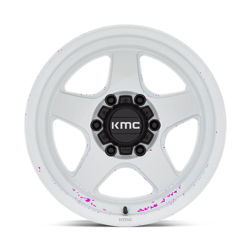 KMC Wheels – LOBO 17X8.5 6X5.5 106 G-WHT +18