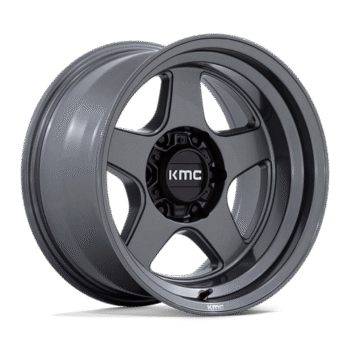 KMC Lobo Wheel 17x8.5 6x4.5 +18mm Matte Anthracite
