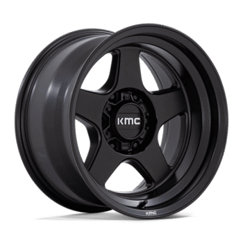 KMC Lobo Wheel 17x8.5 6x4.5 +18mm Matte Black