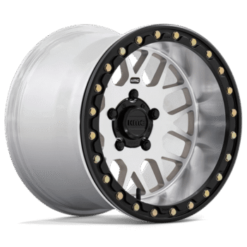KMC Grenade UTV BL Wheel 14x7 4x137 +10mm Machined Black