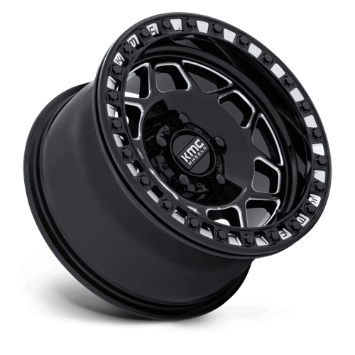 KMC Wheels – TORX UTV BL 15X8 5X4.5 72 +0 G-BLK-MILL