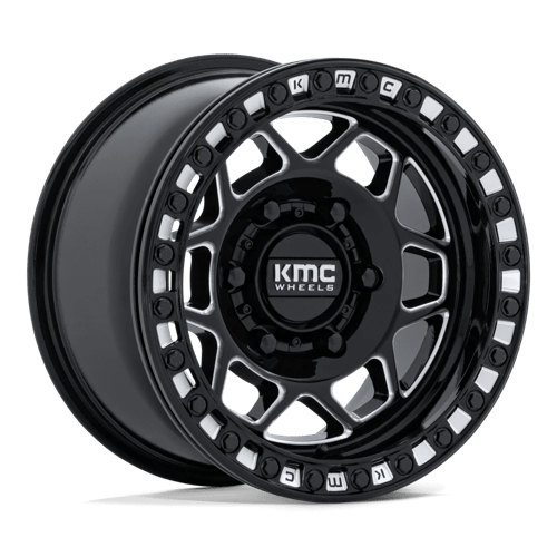 KMC Wheels - TORX UTV BL 15X8 6X5.5 100 +0 G-BLK-MILL