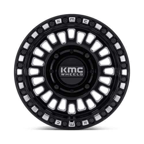 KMC Wheels – AZTEC UTV BL 15X10 4X156 115 +0 GBLK-MIL