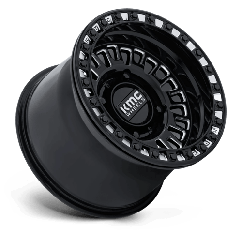 KMC Wheels – AZTEC UTV BL 15X7 4X156 115 +38 GBLK-MIL