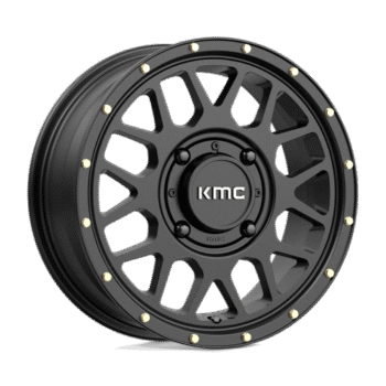 KMC Grenade UTV Wheel 15x6 4x156 +38mm Black