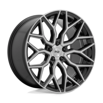 Niche Mazzanti Wheel 20x9 5x120 +35mm Gloss Black w/ Tint Clear