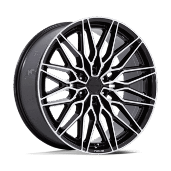 Niche Calabria 6 Wheel 22x9.5 6x135 +30mm Gloss Black Machined