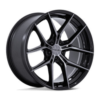 Niche Prodigy 5 Wheel 19x9.5 5x4.5 +40mm Gloss Black Double Dark Tint