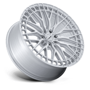 Niche Genoa Wheel 22x9.5 6x120 +38mm Gloss Silver w/ Machined Face