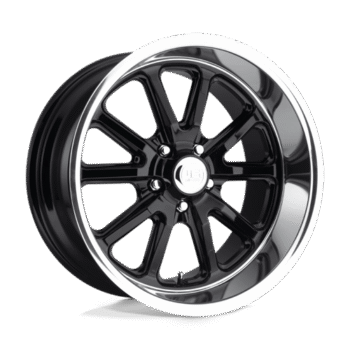 Rotiform Rambler Wheel 18x9.5 5x4.5 +1mm Gloss Black Diamond Cut Lip