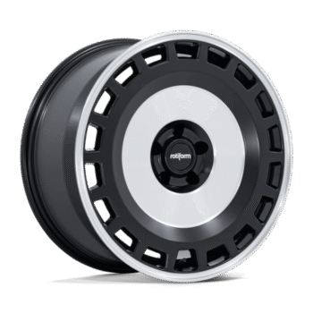 Rotiform ZBF Wheel 18x8.5 5x4.5 +35mm Matte Black w/ Machined Face