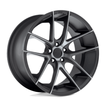 Niche Targa Wheel 19x9.5 5x114.3 +40mm Matte Black w/ Machined Double Dark Tint