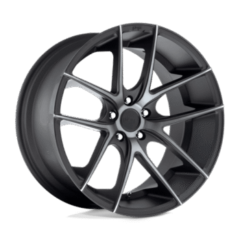Niche Targa EXP Wheel 20x8.5 5x112 +40mm Matte Black w/ Machined Double Dark Tint
