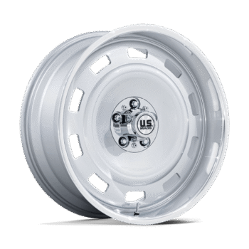 U.S. Mags Scottsdale Wheel 22x10.5 5x5 +12mm Silver w/ Diamond Cut Lip