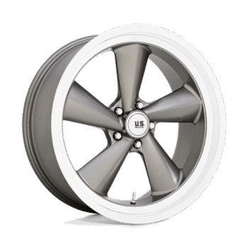 U.S. Mags TS Wheel 22x9 5x5 +15mm Anthracite w/ Diamond Cut Lip (U13722907355L)