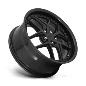 Niche Vice Wheel 19x9.5 5x4.5 +35mm Satin Black w/ Gloss Black Lip