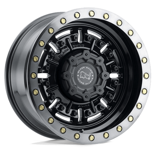 Black Rhino Wheels - BR ABRAMS 20X9.5 8X165 -18 122 G-BLK DDT