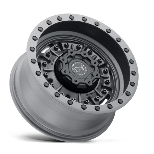 Black Rhino Wheels – BR ABRAMS 20X9.5 8X165 -18 122 TXT M-GM