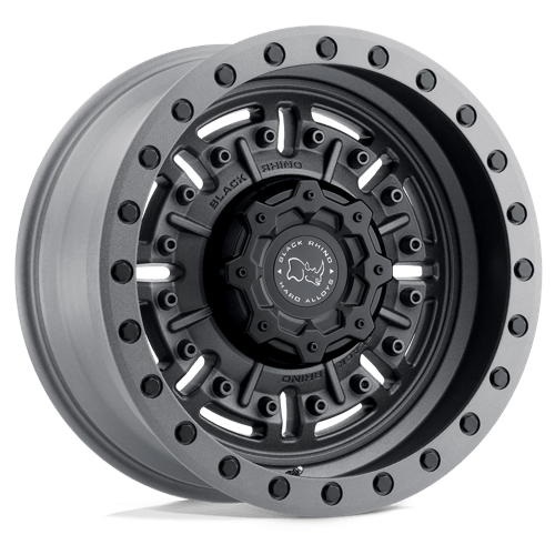 Black Rhino Wheels - BR ABRAMS 20X9.5 6X139 +2 112 TXT M-GM