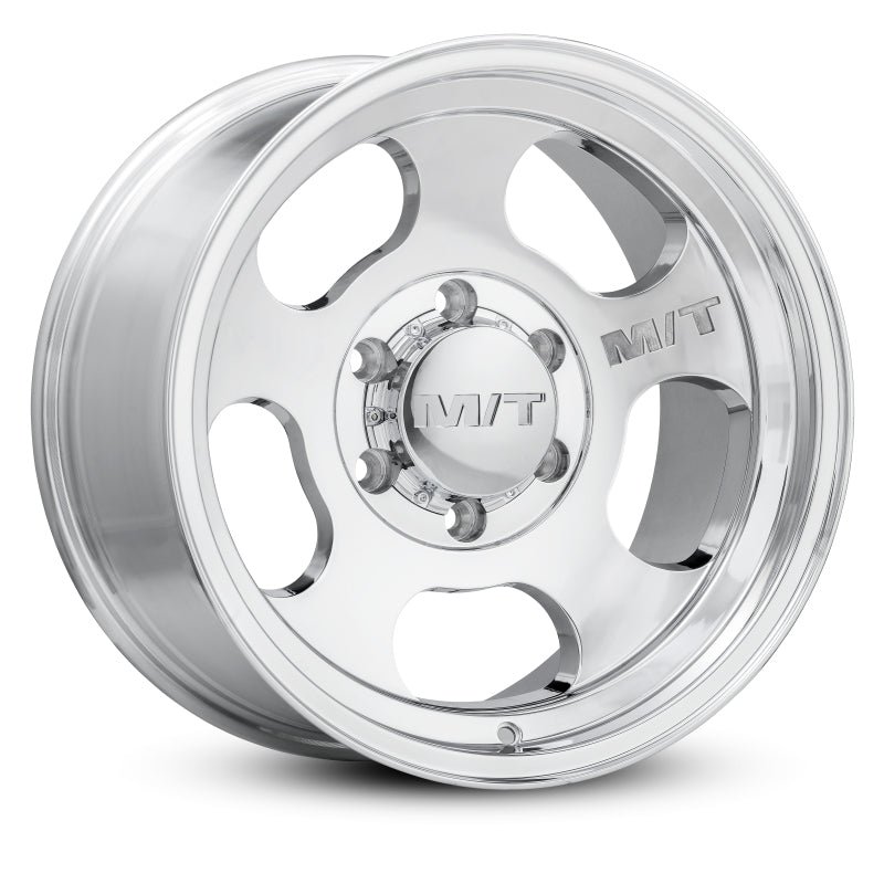 Mickey Thompson Canyon Polished Wheel – 17X9 8X6.5 BP 5in BS 0 Offset 125.2mm Bore – 274640