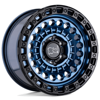 Black Rhino Sentinel Wheel 17x8.5 5x127 -18mm Blue Matte Black Lip