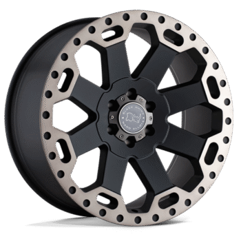 Black Rhino Warlord Wheel 17x9 5x127 -12mm Dark Lip