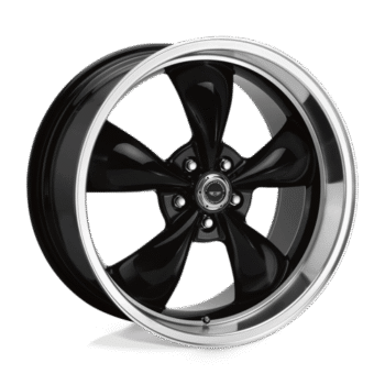 American Racing AR105M TT-M Wheel 17x7.5 5x4.5 +45mm Gloss Black / Machined / Brushed