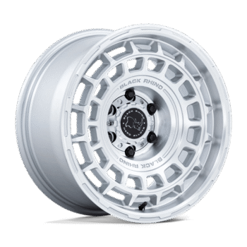 Black Rhino AWOL Wheel 17x8.5 6x5.5 +10mm Silver w/ Machined Face (BR024SD17856810P)