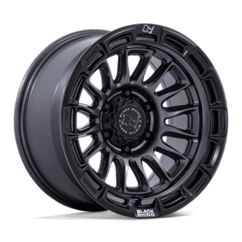Black Rhino Rival Wheel 20x9 5x5 +1mm Matte Gunmetal w/ Matte Black Lip
