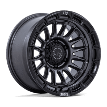 Black Rhino Rival Wheel 17x8.5 5x5 +10mm Matte Gunmetal w/ Matte Black Lip