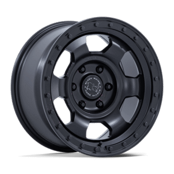 Black Rhino Trooper Wheel 17x8.5 5x130 +25mm Matte Black