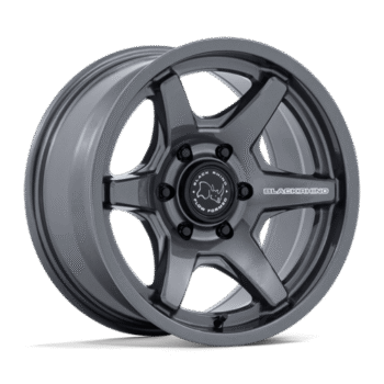 Black Rhino Kuma Wheel 17x8.5 6x5.5 +0mm Gloss Gunmetal