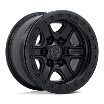 Black Rhino Echo Trail Lock Wheel 18x9 6x135 +12mm Matte Black Beadlock Ring