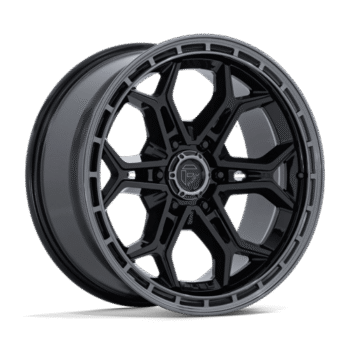 Fuel Off-Road Heathen Wheel 20x9 6x5.5 +1mm Gloss Black w/ Gloss Gunmetal Lip