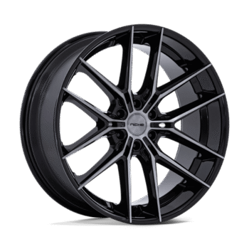 Niche Prodigy 6 Wheel 22x9.5 6x135 +25mm Gloss Black Double Dark Tint